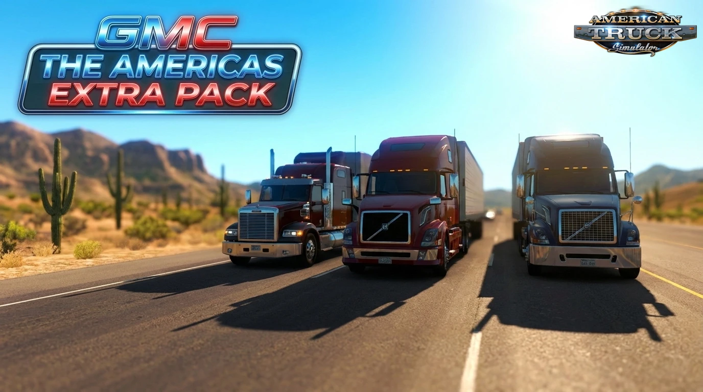GMC The Americas Extra Pack v1.58 (1.58.x) for ATS
