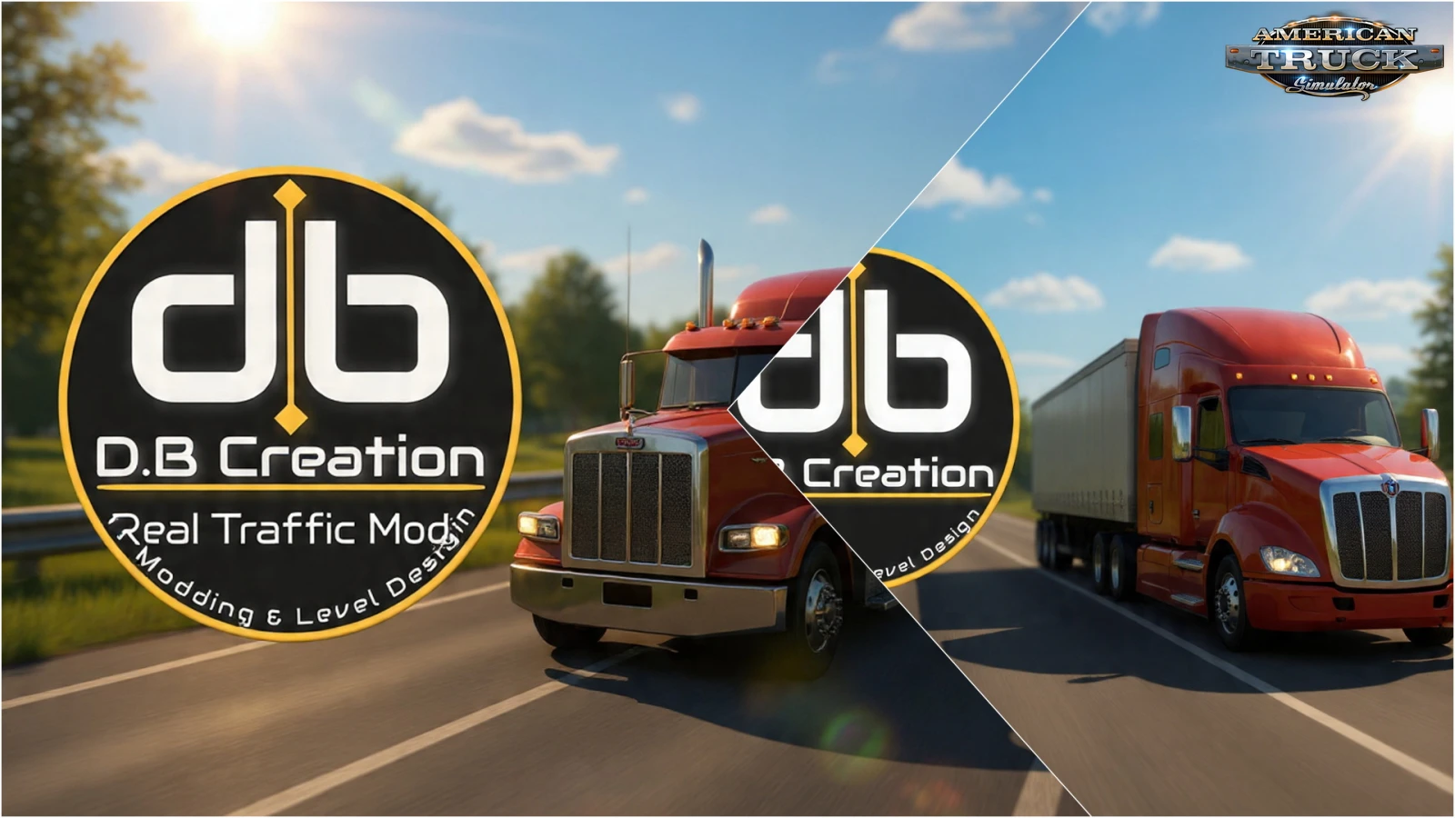 Real Traffic Mod v1.57 By D.B Creation (1.57.x) for ATS