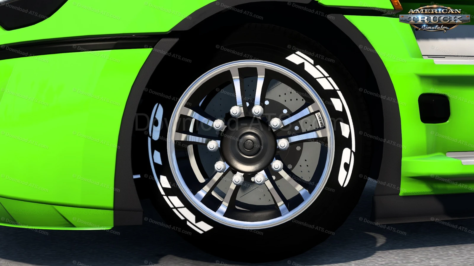 24 Inch Wheels and Tires Pack v1.8 (1.57.x) for ATS