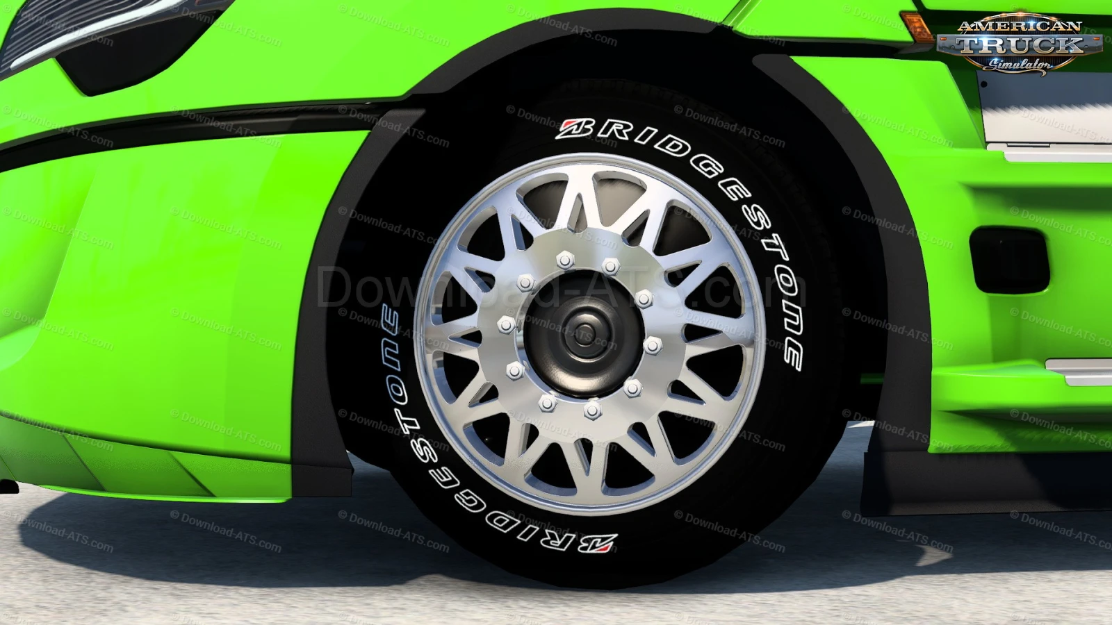 24 Inch Wheels and Tires Pack v1.8 (1.57.x) for ATS