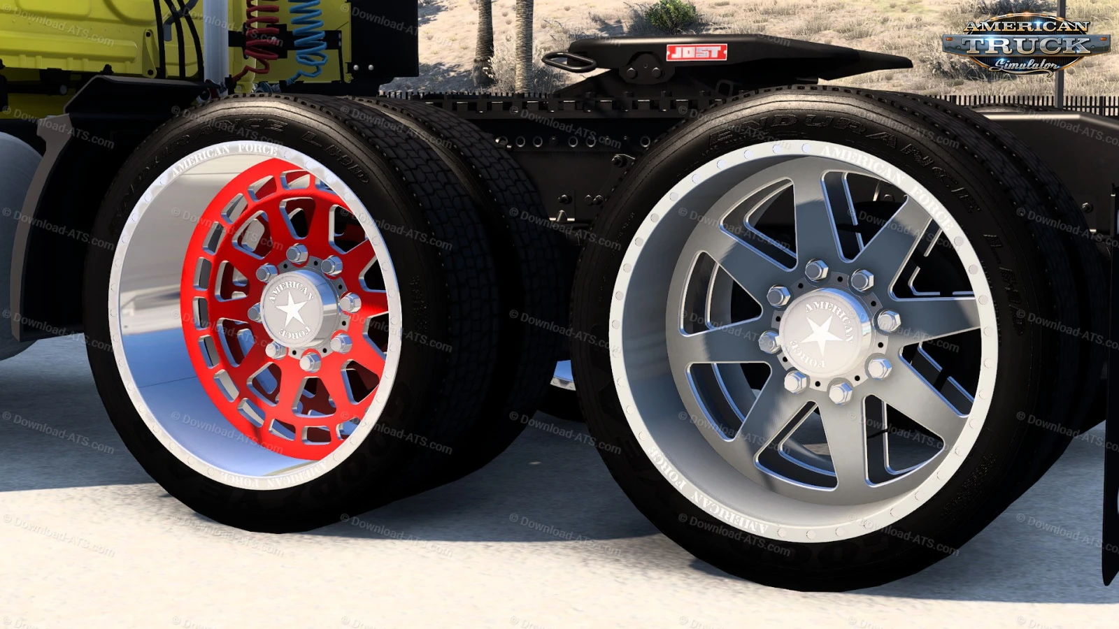 30 Inch Wheels Pack v2.0 (1.57.x) for ATS