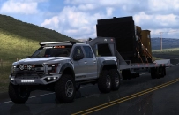 Hennessey VelociRaptor 6x6 by Nimit for ATS and ETS2