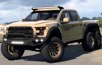 Hennessey VelociRaptor 6x6 by Nimit for ATS and ETS2