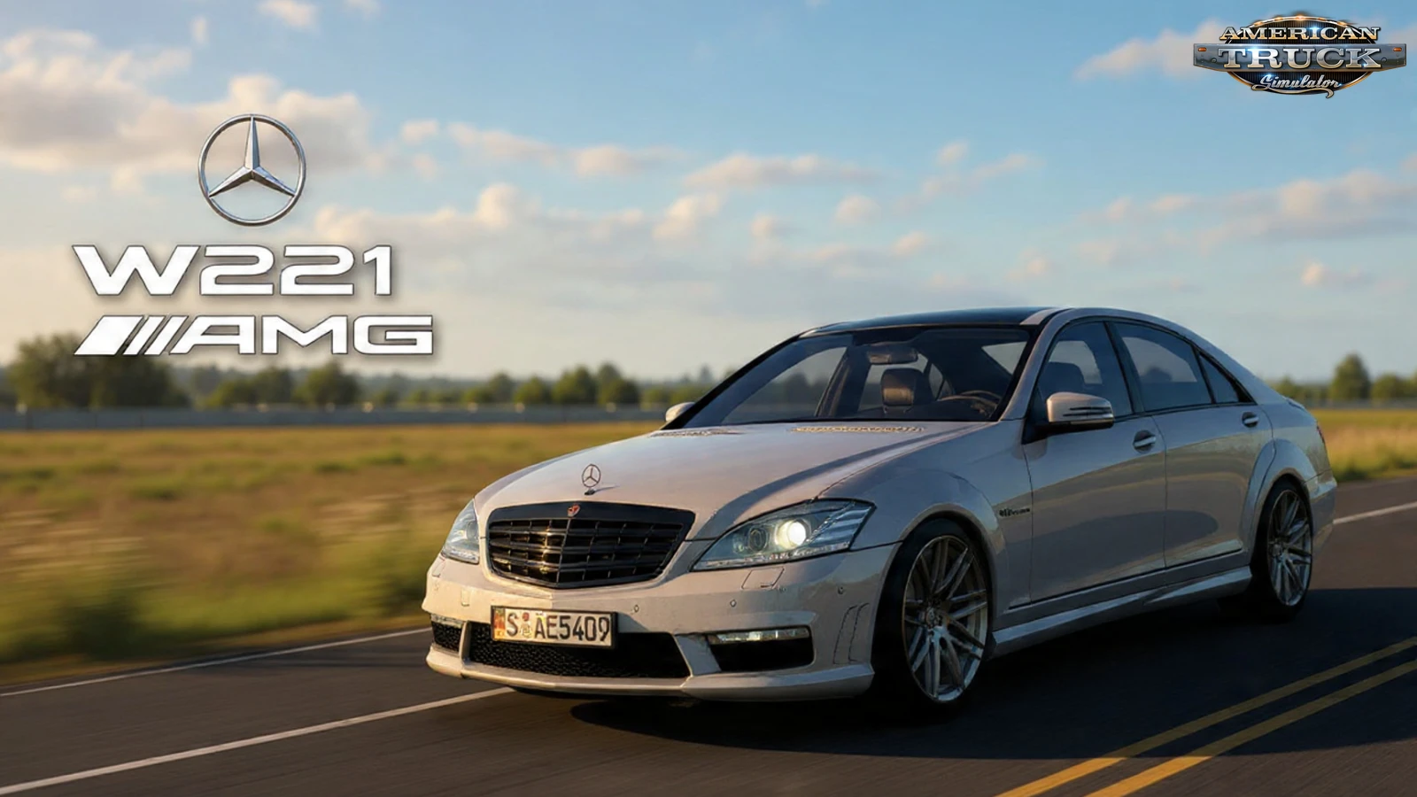 Mercedes-Benz W221 2012 S65 AMG v4.0 (1.57.x) for ATS