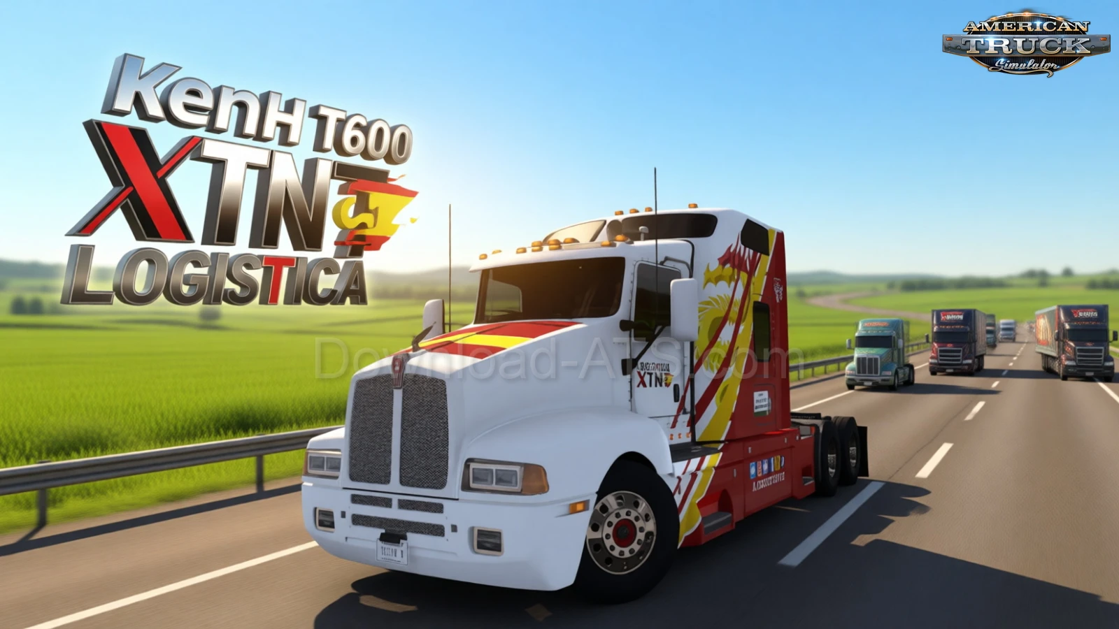 Kenworth T600 XTNT Truck v1.3 (1.57.x) for ATS