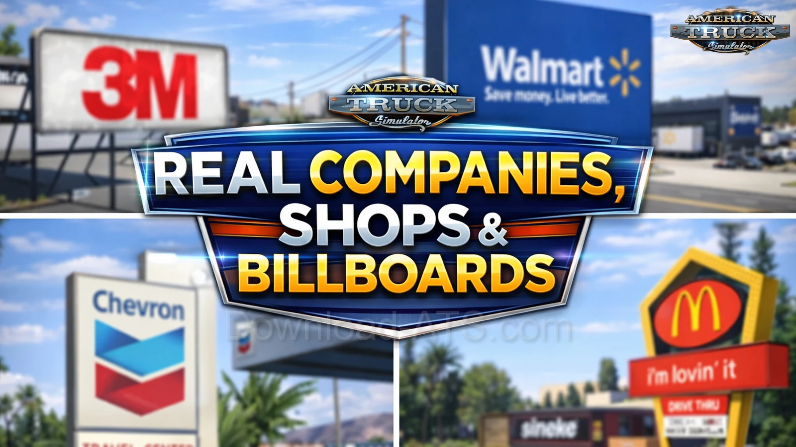 Real Companies, Shops & Billboards v4.01.18 (1.58.x) for ATS