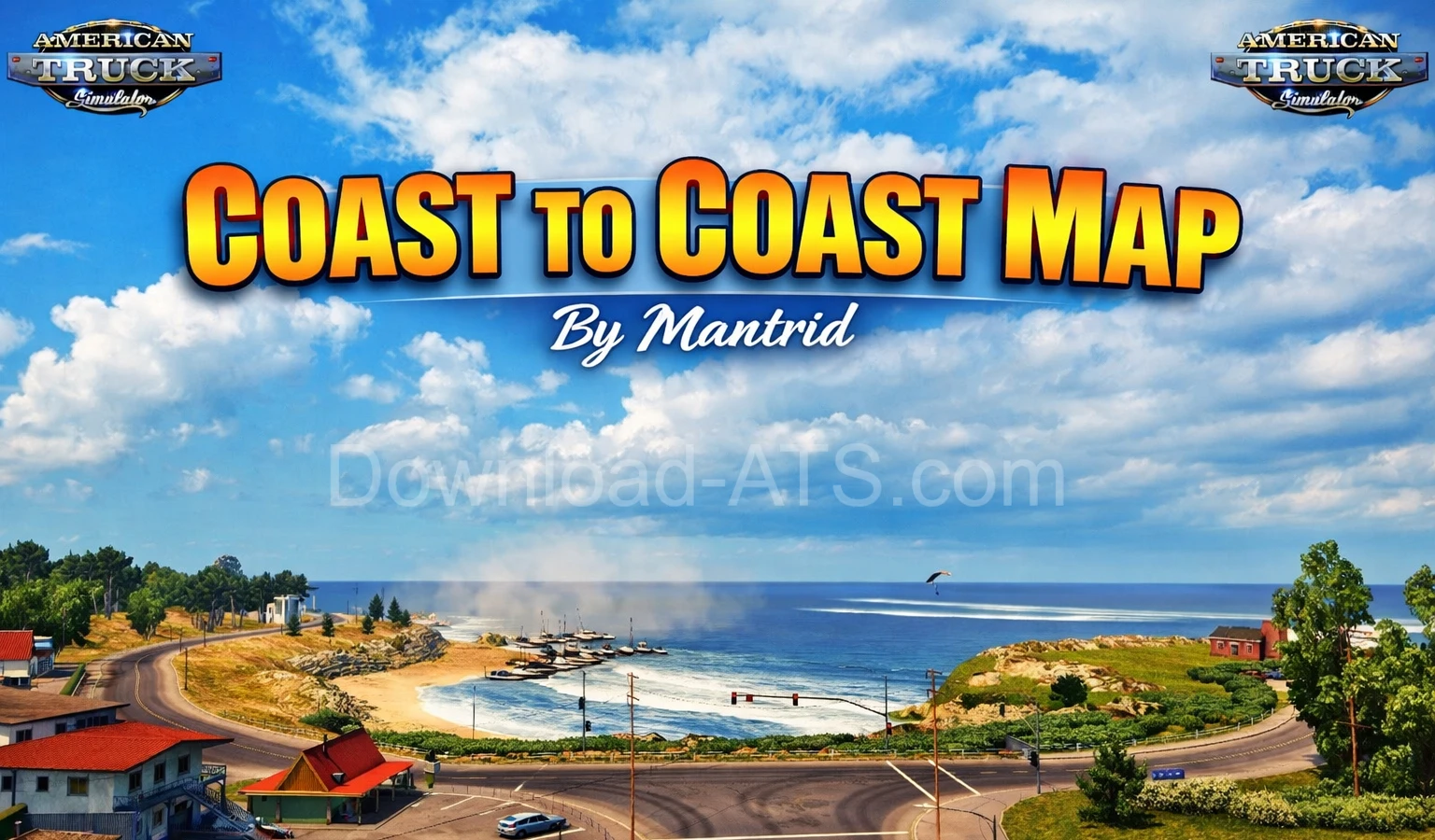 Coast to Coast Map v2.22.58 by Mantrid (1.58.x) for ATS