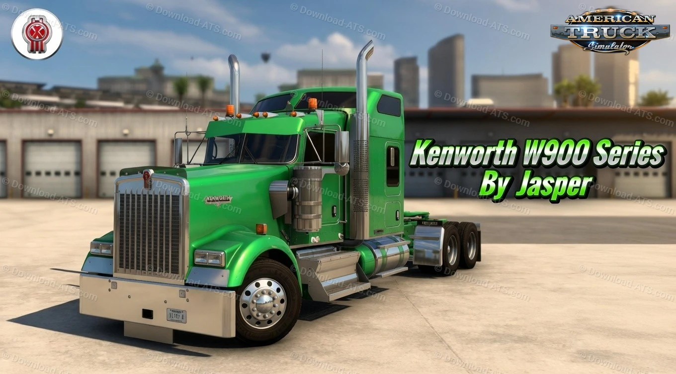 Kenworth W900 Series v0.8 By Jasper (1.58.x) for ATS
