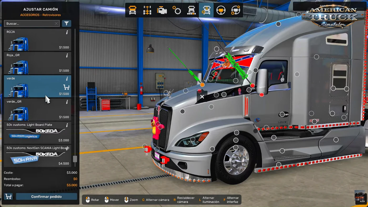 Pack Antenas Led v1.0 (1.58.x) for ATS