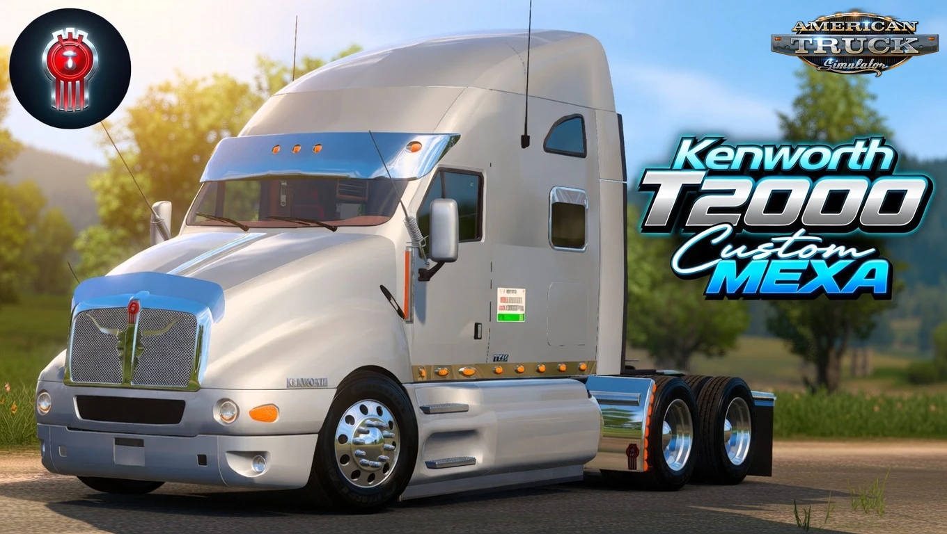 Kenworth T2000 Custom MEXA v1.1 (1.58.x) for ATS