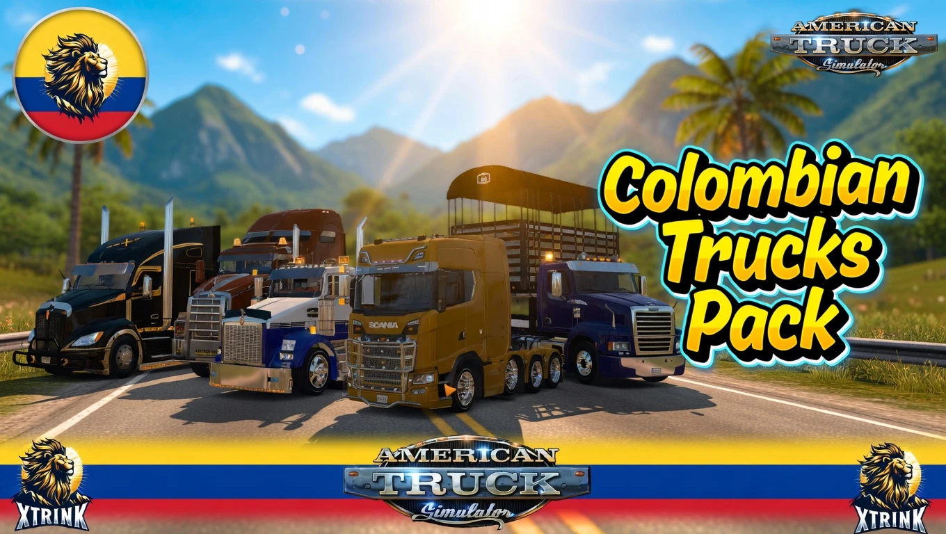Colombian Trucks Pack v1.58 (1.58.x) for ATS