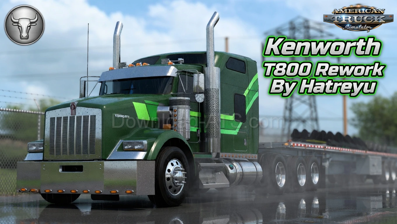 Kenworth T800 Rework v1.0 Edit By Hatreyu (1.58.x) for ATS
