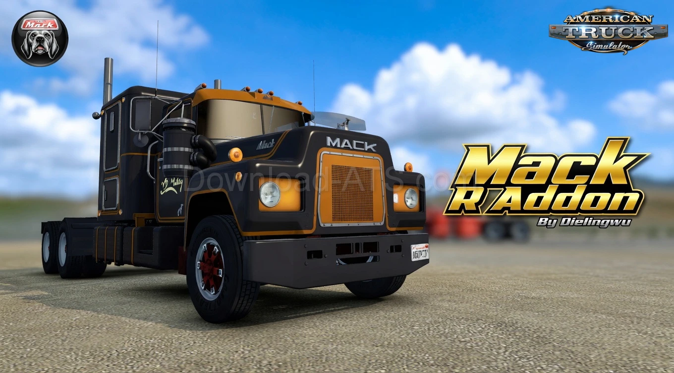 Mack R Addon v1.1 By Dielingwu (1.58.x) for ATS