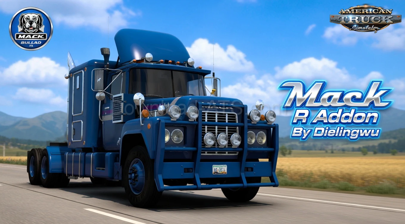 Mack R Addon v1.1 By Dielingwu (1.58.x) for ATS Mack R Addon v1.1 By Dielingwu (1.58.x) for ATS