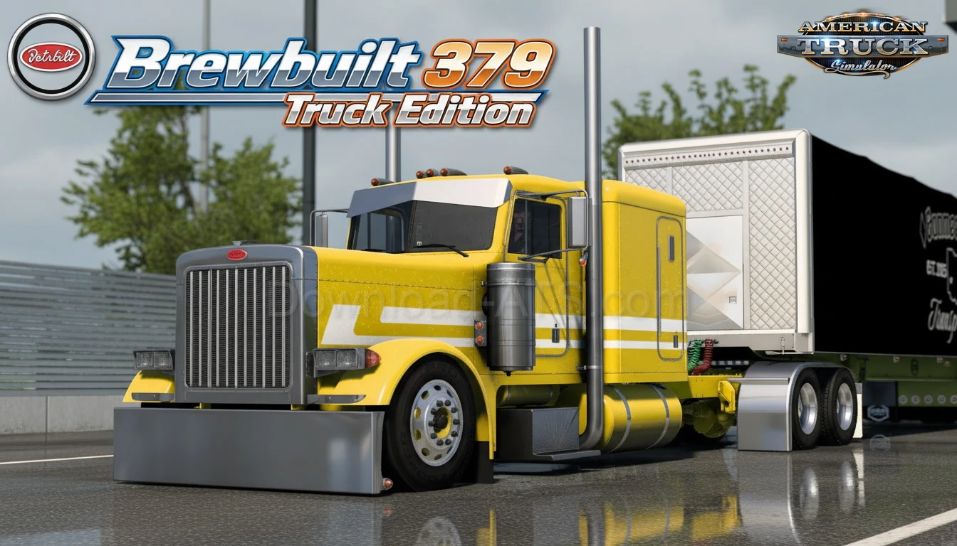 Brewbuilt 379 Truck Edition v1.3 (1.58.x) for ATS