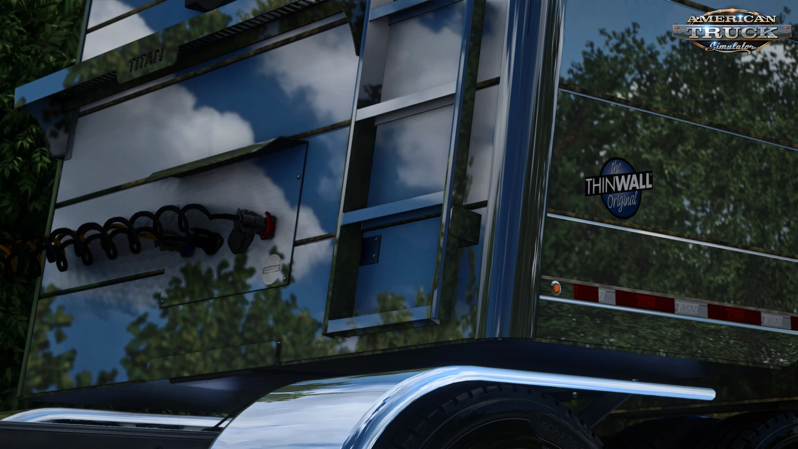 Titan Unibody Hopper Trailer v1.0 (1.58.x) for ATS