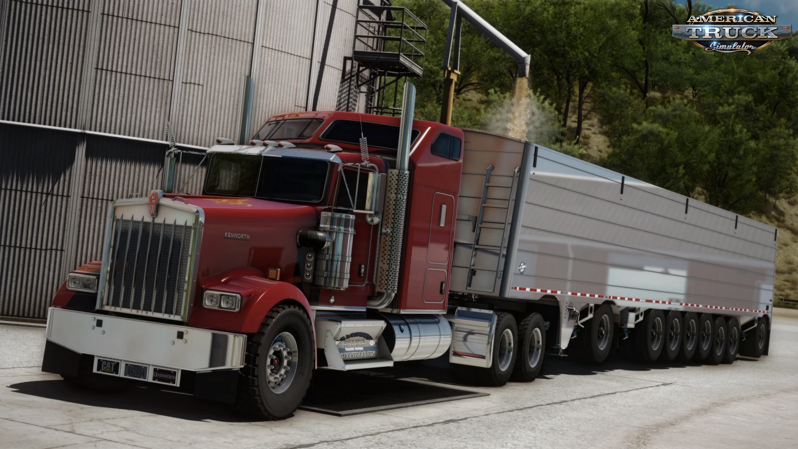 Titan Unibody Hopper Trailer v1.0 (1.58.x) for ATS
