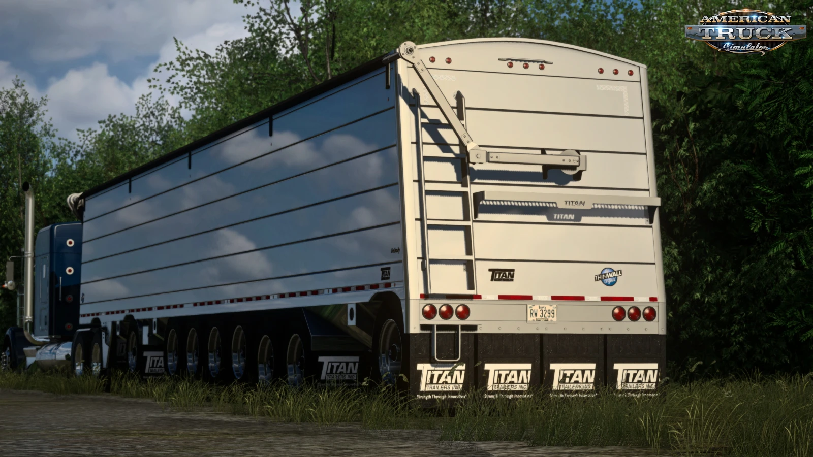 Titan Unibody Hopper Trailer v1.0 (1.58.x) for ATS