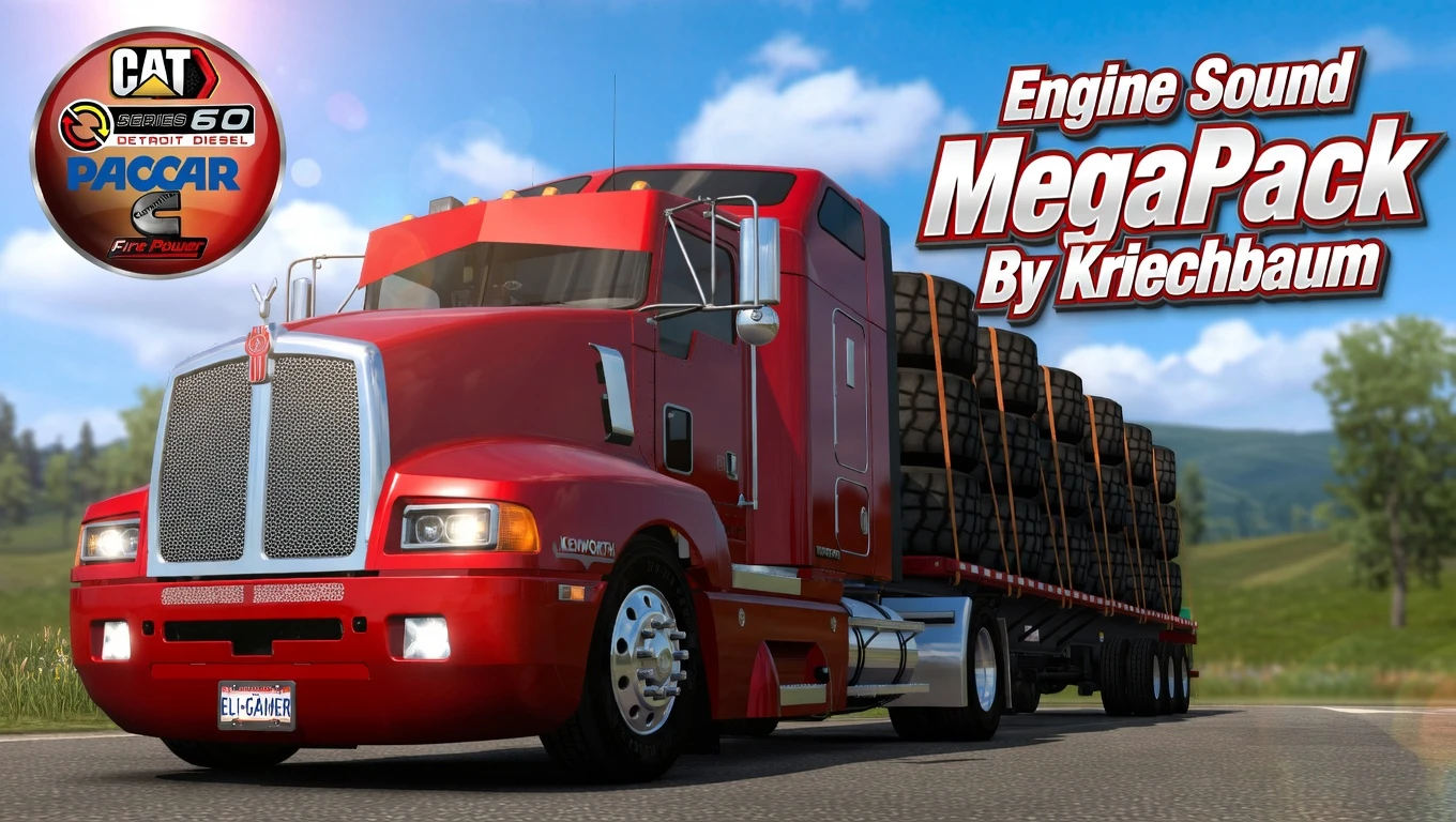 Engine Sound MegaPack v5.0 by Kriechbaum (1.58.x) for ATS