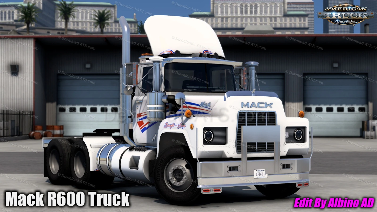 Mack R600 Truck v1.0 Edit By Albino AD (1.58.x) for ATS