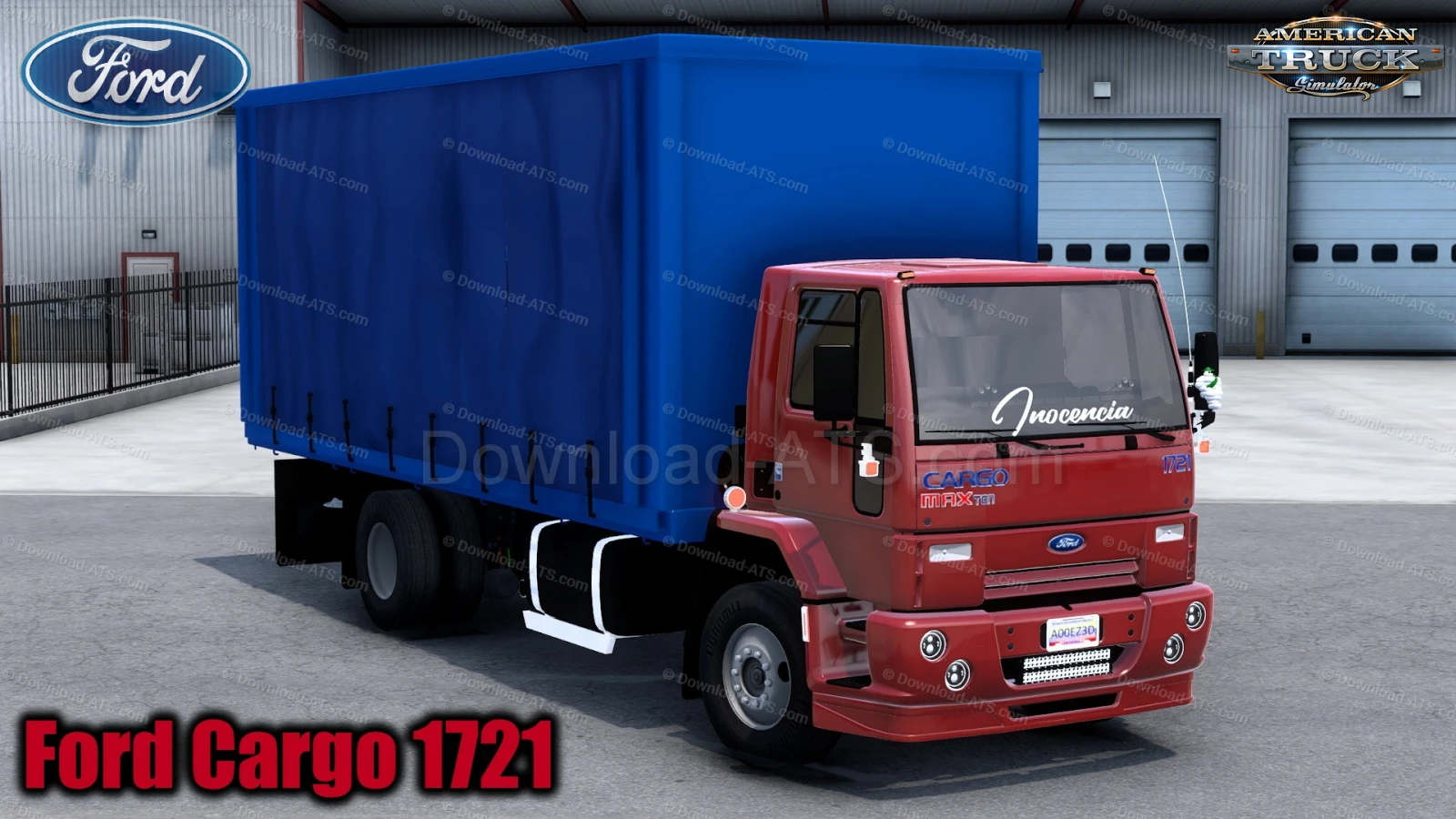 Ford Cargo 1721 + Interior v1.2 (1.58.x) for ATS