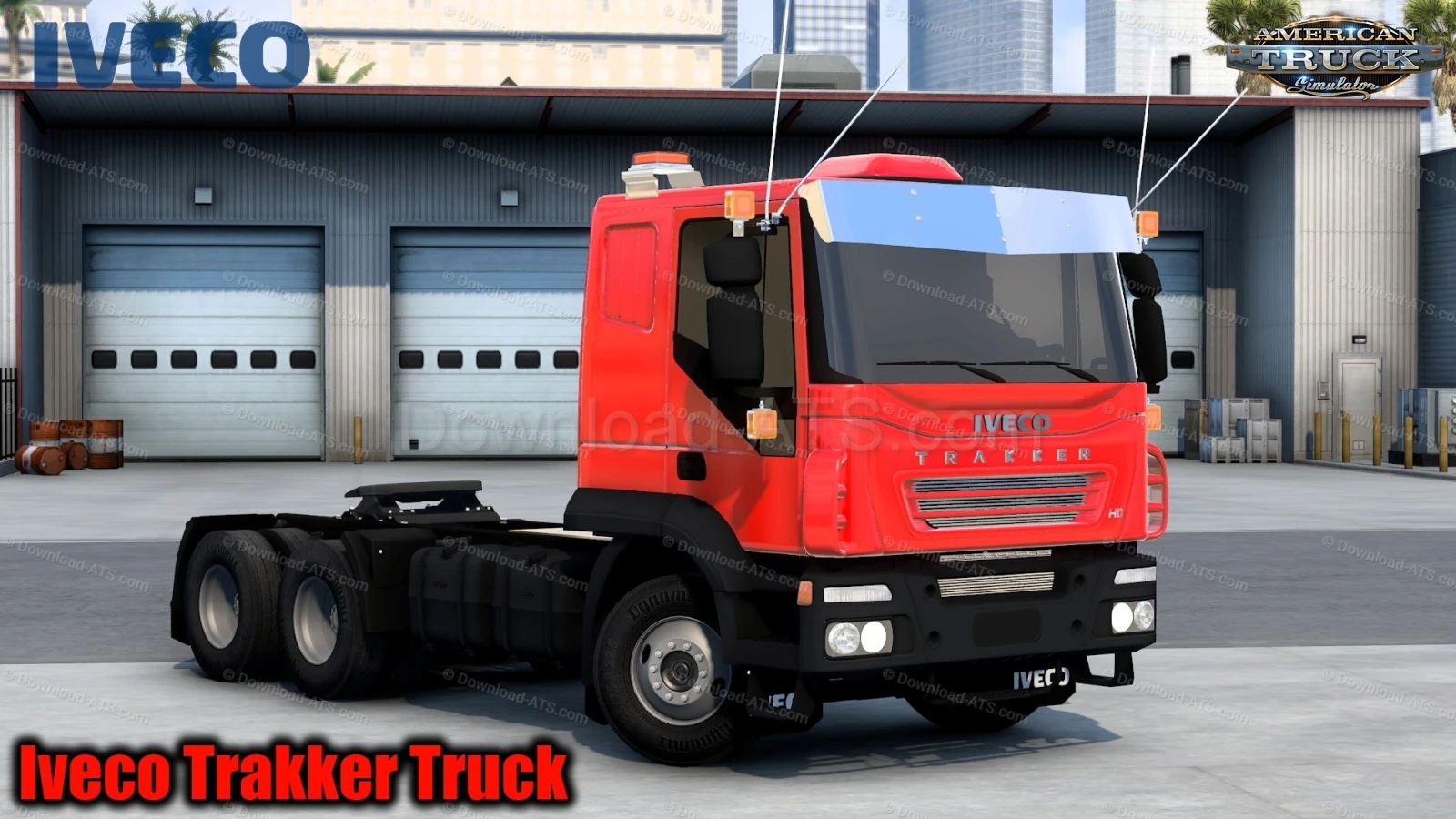 Iveco Trakker Truck + Interior v1.1 (1.58.x) for ATS