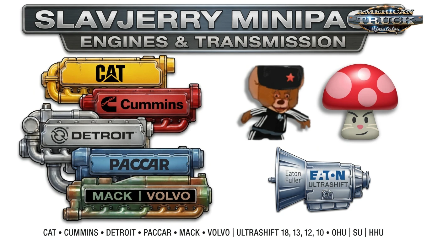 SlavJerry Minipack - Engines & Transmission v2.0 (1.58.x)