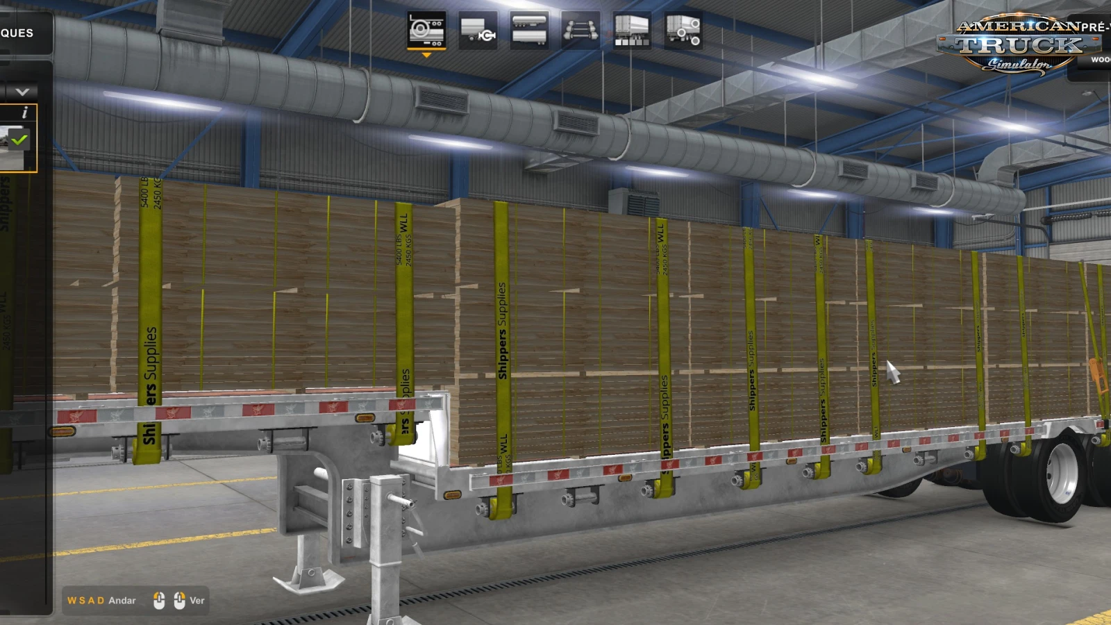 Drop Deck Manac Trailer v1.3 (1.58.x) for ATS