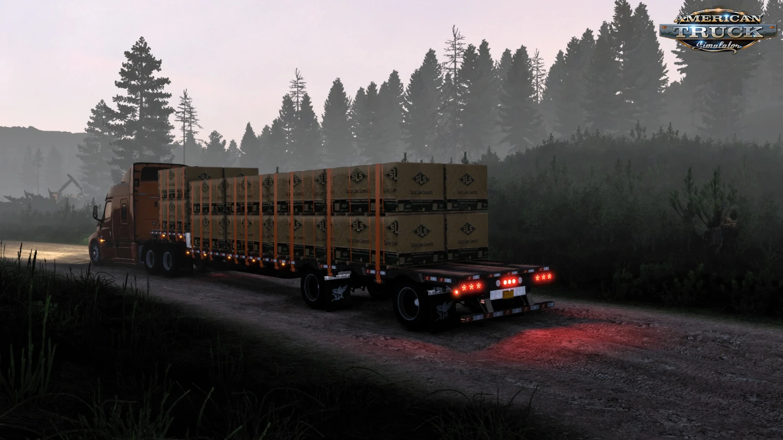 Drop Deck Manac Trailer v1.3 (1.58.x) for ATS