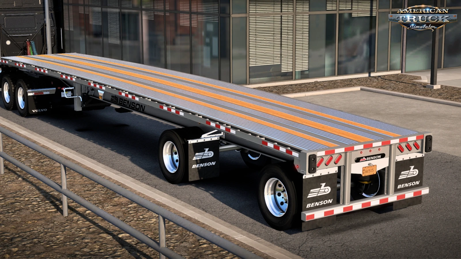 Flatbed Benson Trailer v3.7 (1.58.x) for ATS