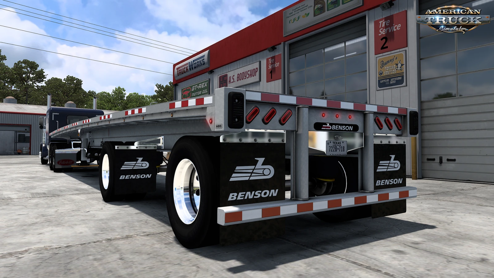 Flatbed Benson Trailer v3.7 (1.58.x) for ATS