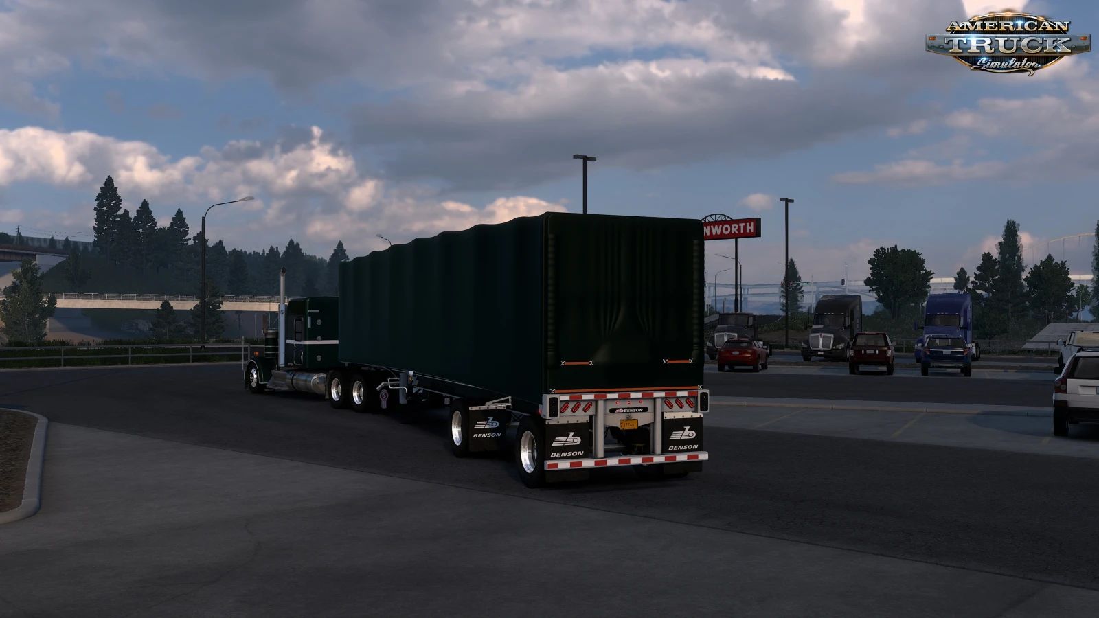 Flatbed Benson Trailer v3.7 (1.58.x) for ATS