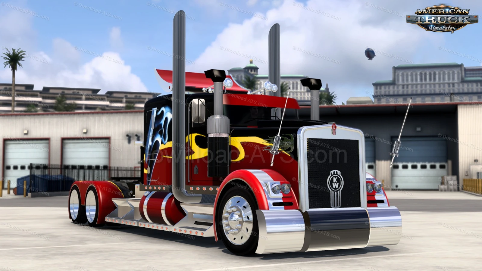 Kenworth W900 Phantom Edit Version v3.0 (1.58.x) for ATS