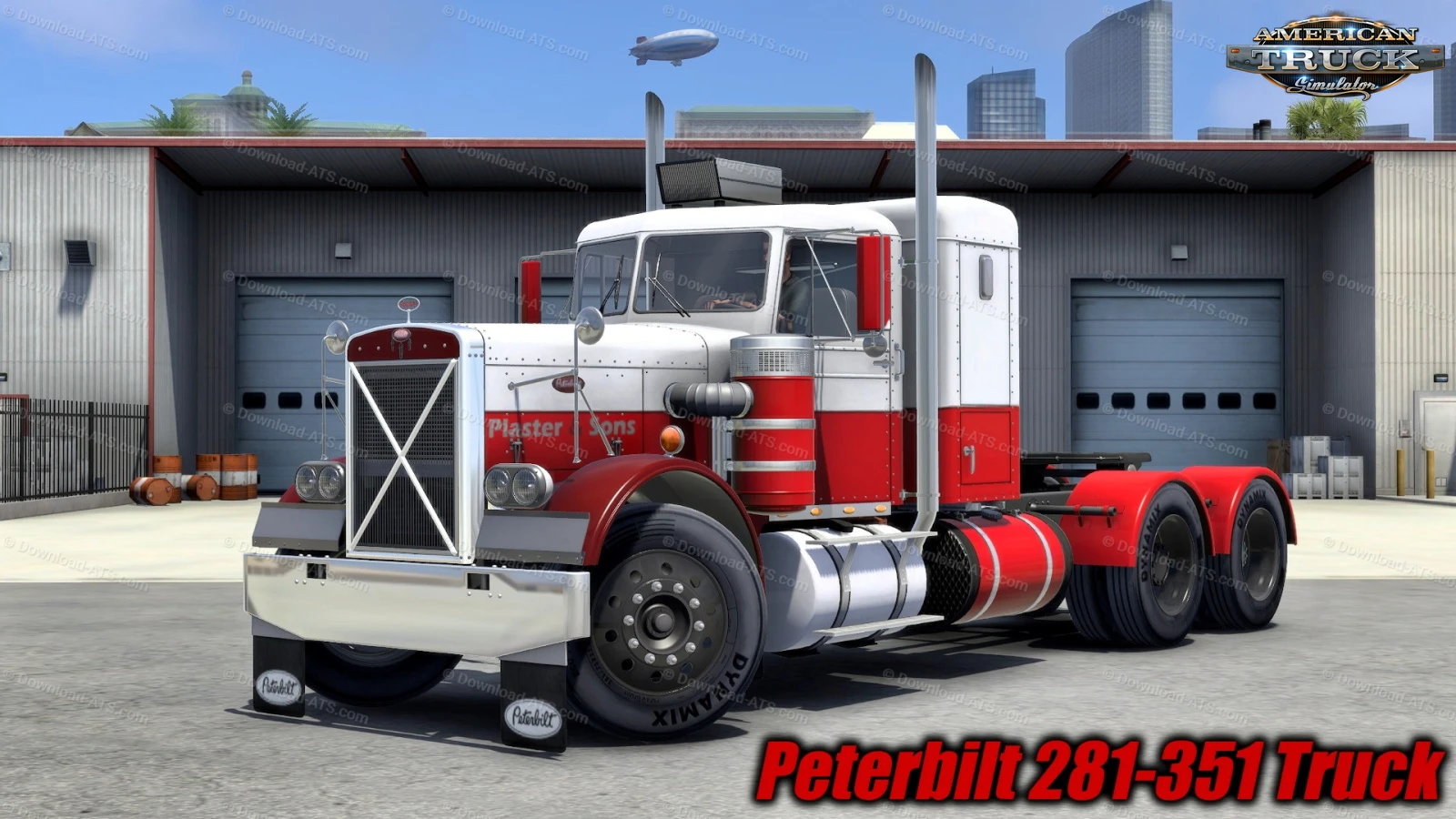 Peterbilt 281-351 + Interior v3.0 by mTG (1.58.x) for ATS