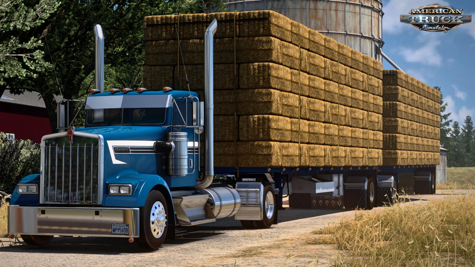 Cali Hay Flats Trailer v1.0.2 (1.58.x) for ATS