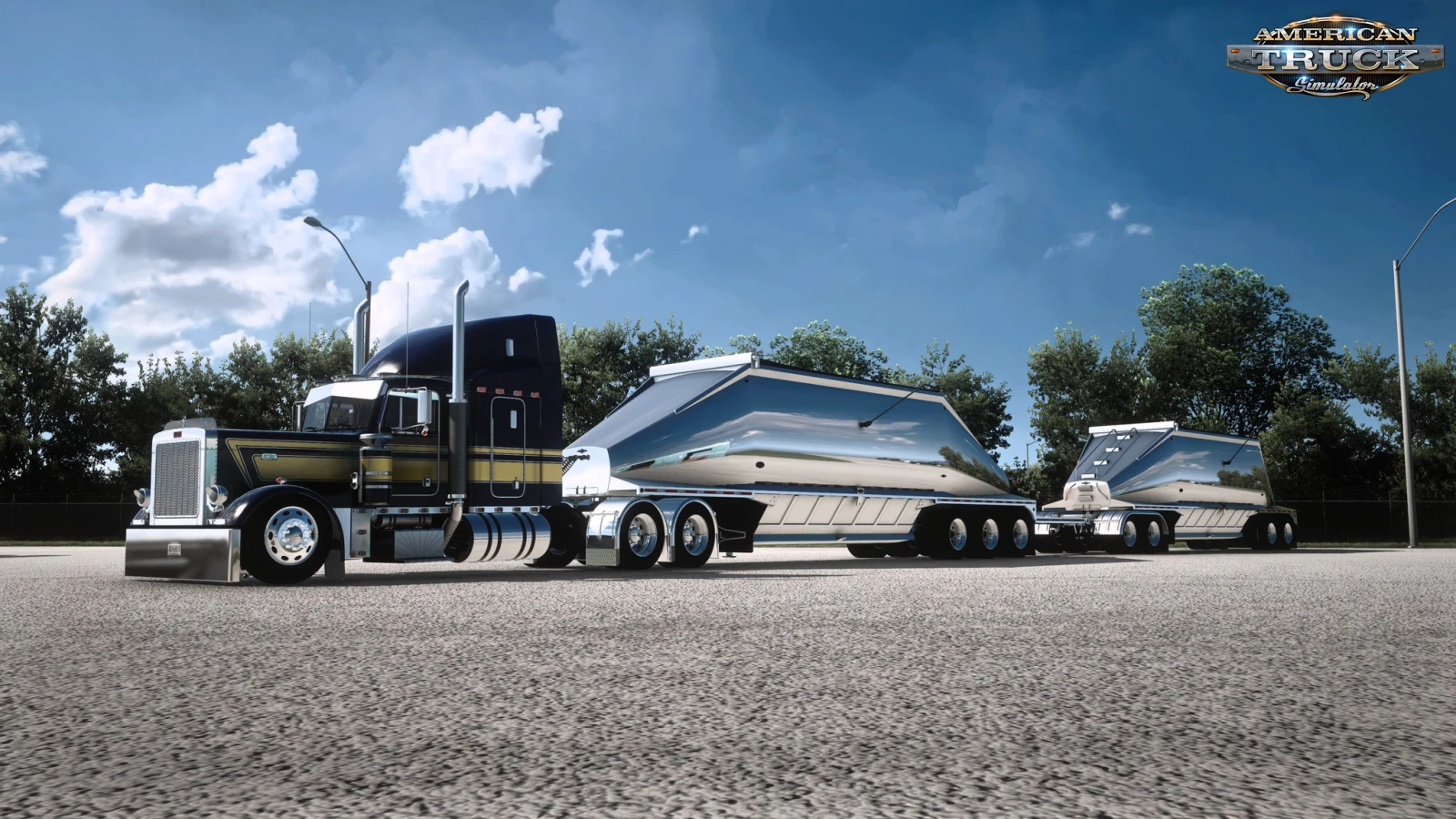 Beall Bullet Belly Dumps Trailer v2.0 (1.58.x) for ATS