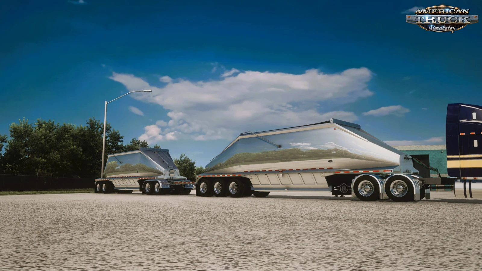 Beall Bullet Belly Dumps Trailer v2.0 (1.58.x) for ATS