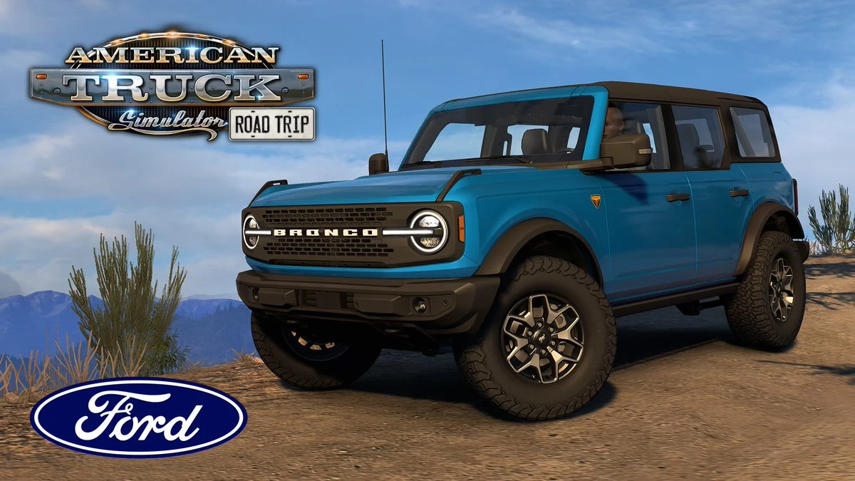 ATS Road Trip - Ford Car Pack DLC: Bronco Badlands