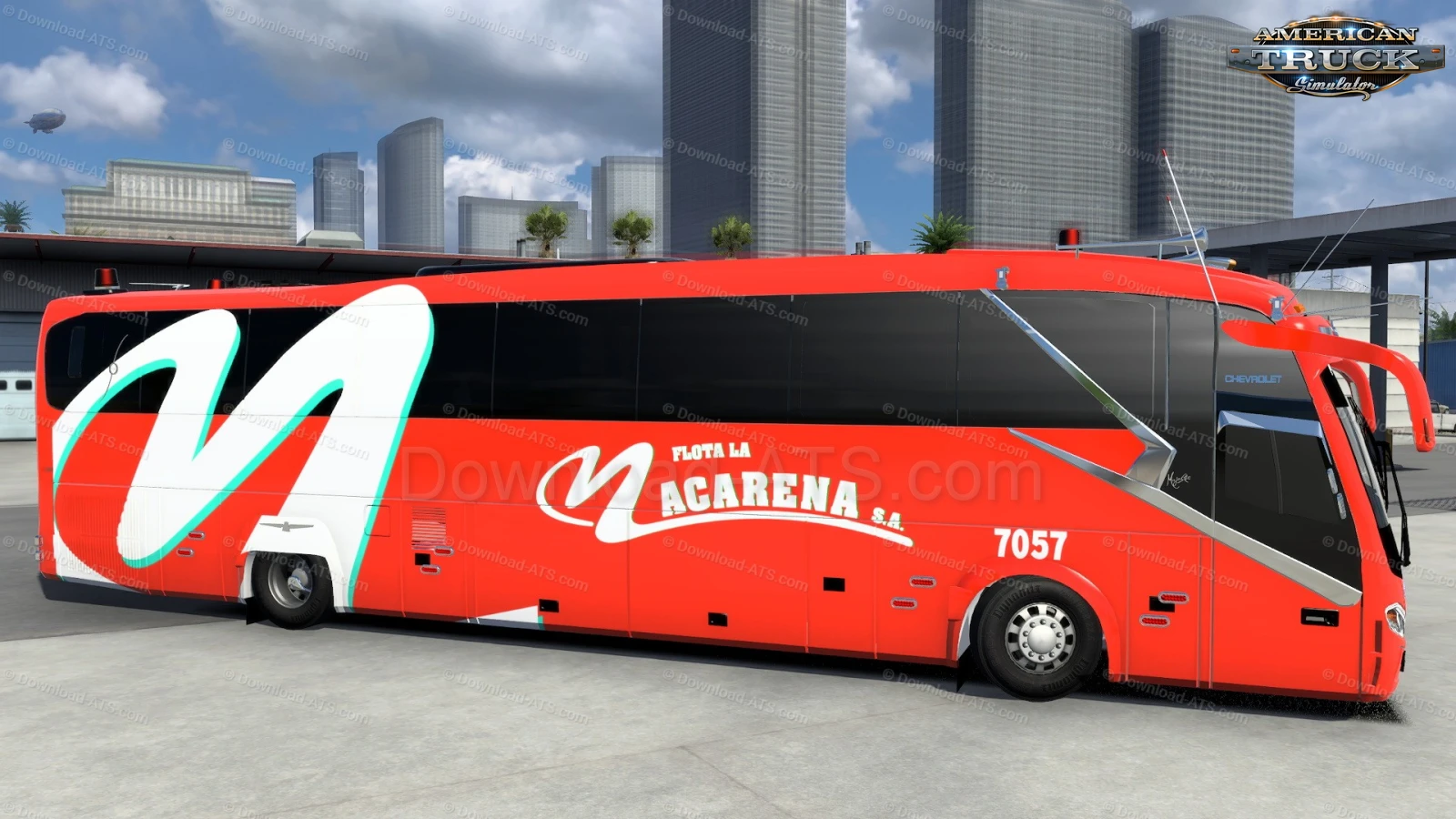 JGB Majestic Prime Bus + Interior v2.1 (1.58.x) for ATS