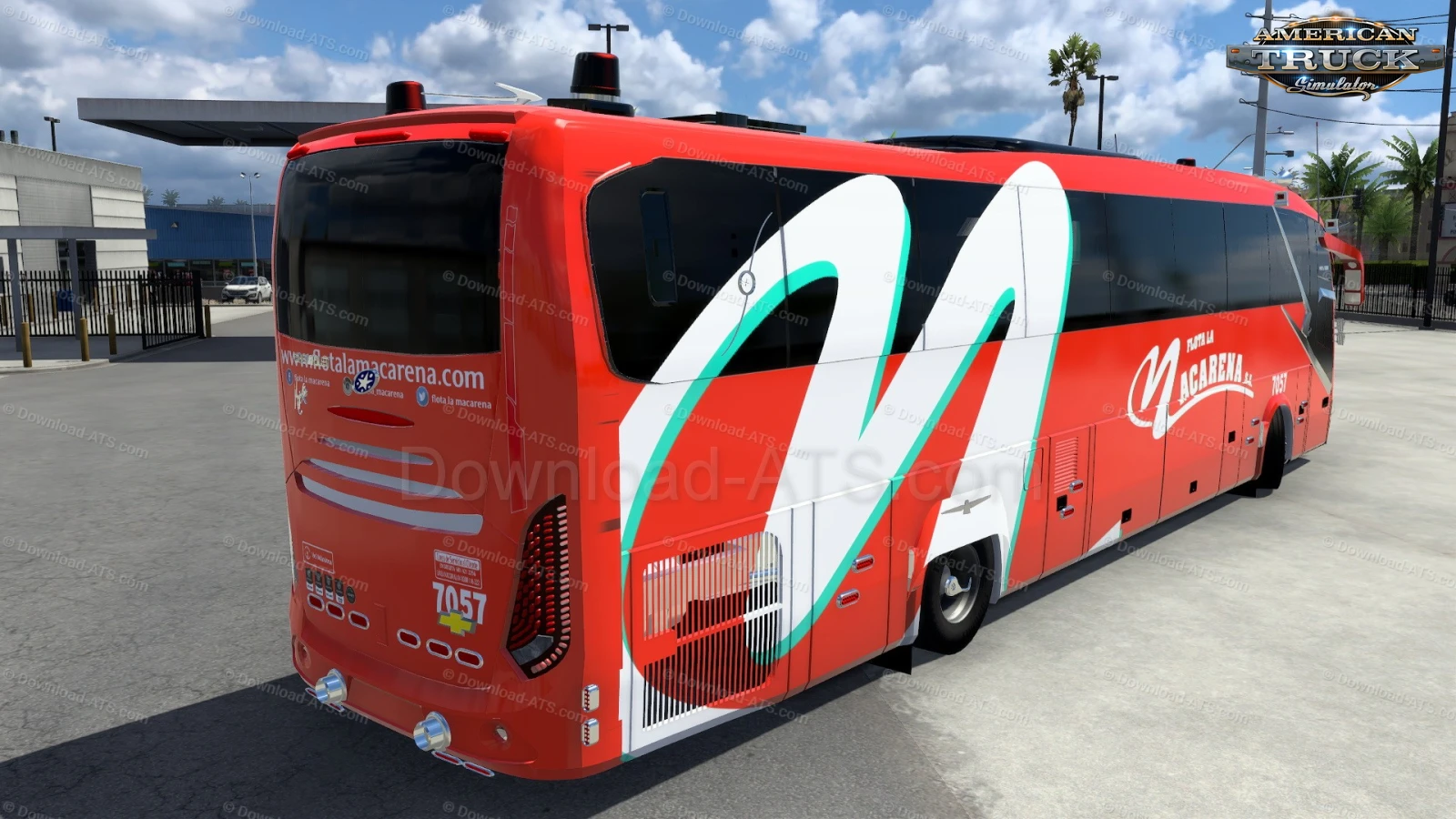JGB Majestic Prime Bus + Interior v2.1 (1.58.x) for ATS