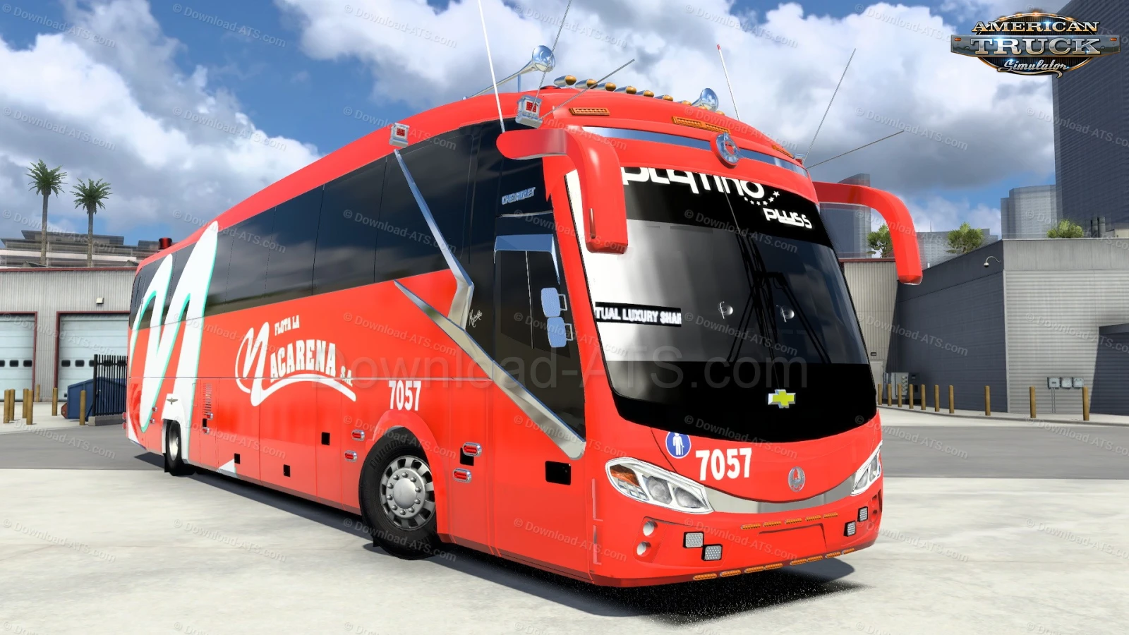 JGB Majestic Prime Bus + Interior v2.1 (1.58.x) for ATS