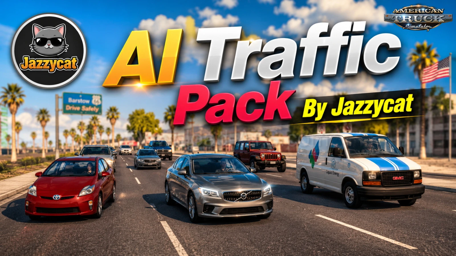 AI Traffic Pack v16.6.7 by Jazzycat (1.59.x) for ATS