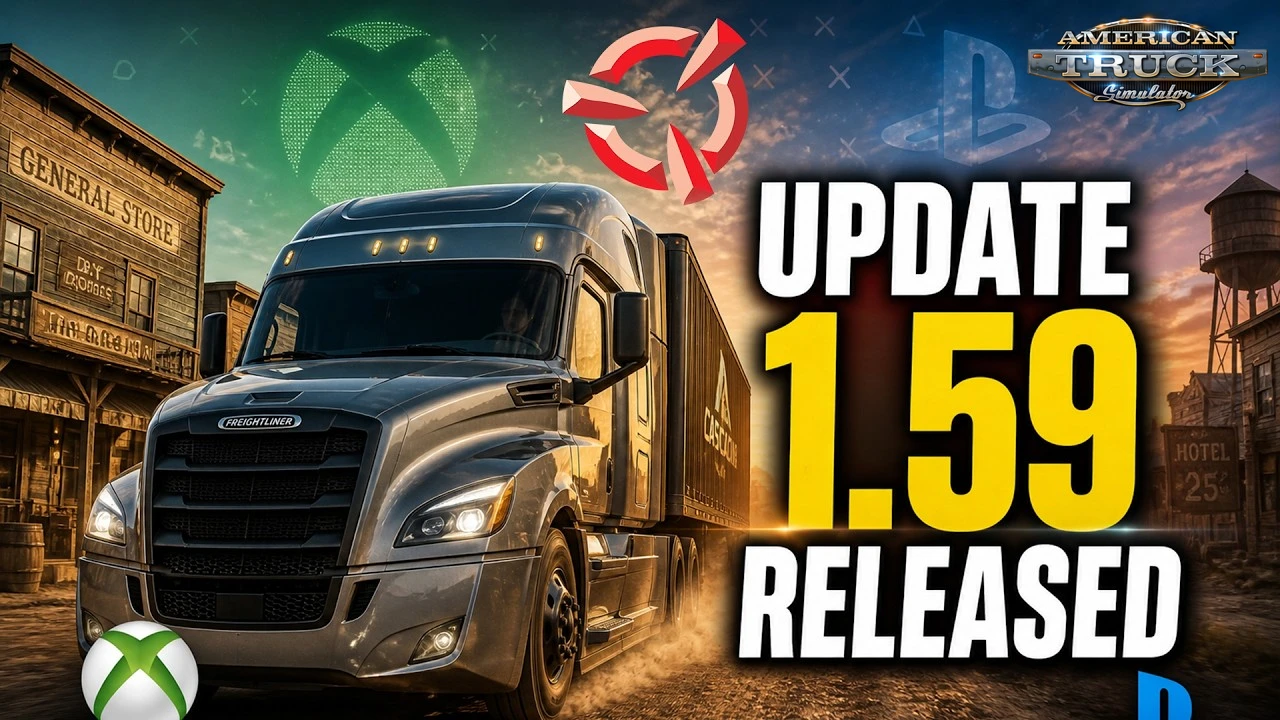 ATS Update 1.59 All New Changes - American Truck Simulator