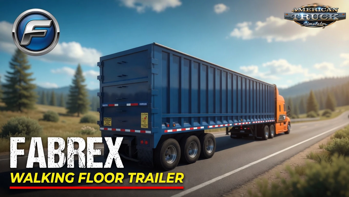 Fabrex Walking Floor Trailer v2.0 (1.59.x) for ATS
