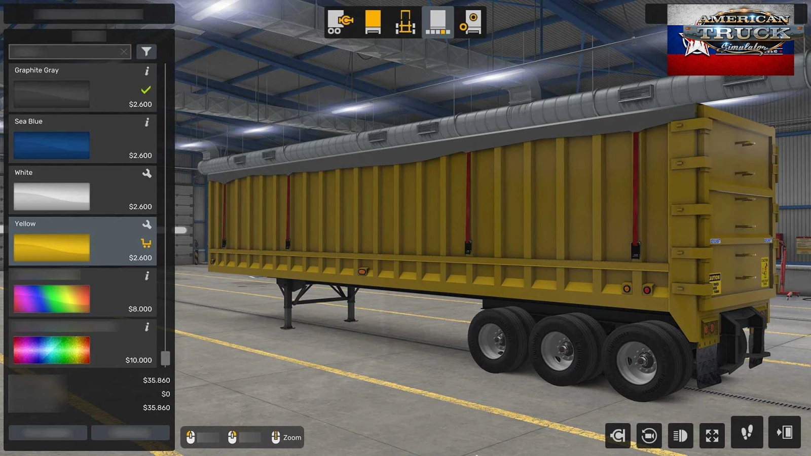 Fabrex Walking Floor Trailer v2.0 (1.59.x) for ATS