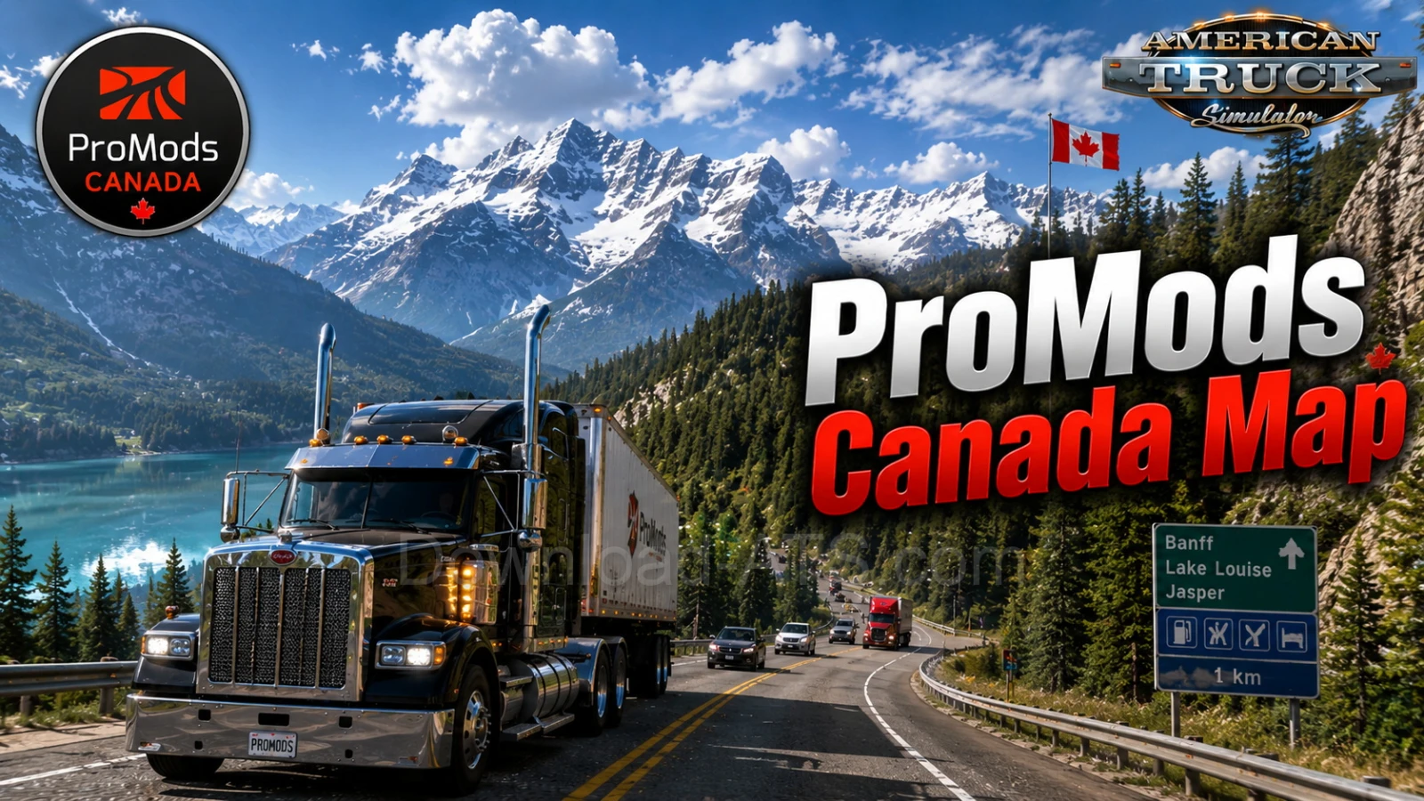 ProMods Canada Map v1.6.2 (1.59.x) for ATS