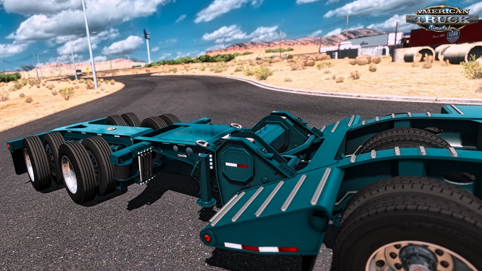 Peerless 80T Lowboy Trailer v0.4 (1.59.x) for ATS