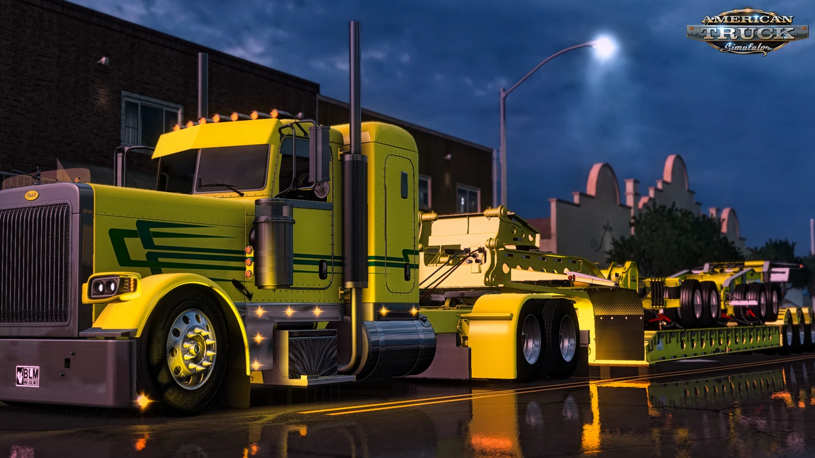 Peerless 80T Lowboy Trailer v0.4 (1.59.x) for ATS
