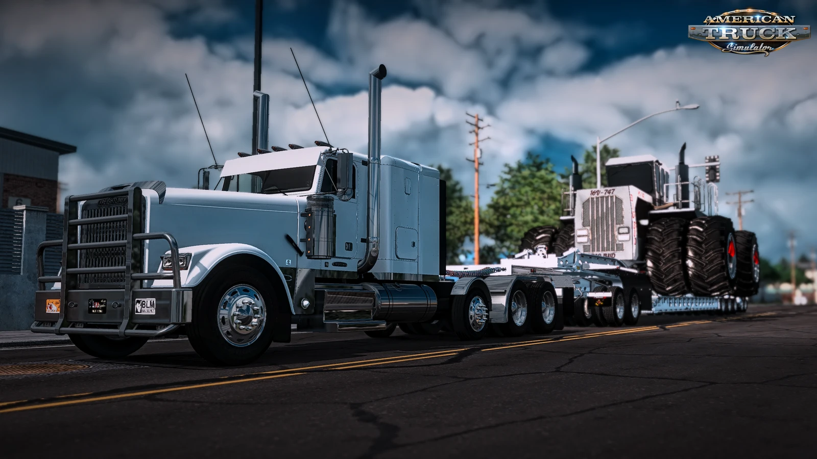 Peerless 80T Lowboy Trailer v0.4 (1.59.x) for ATS