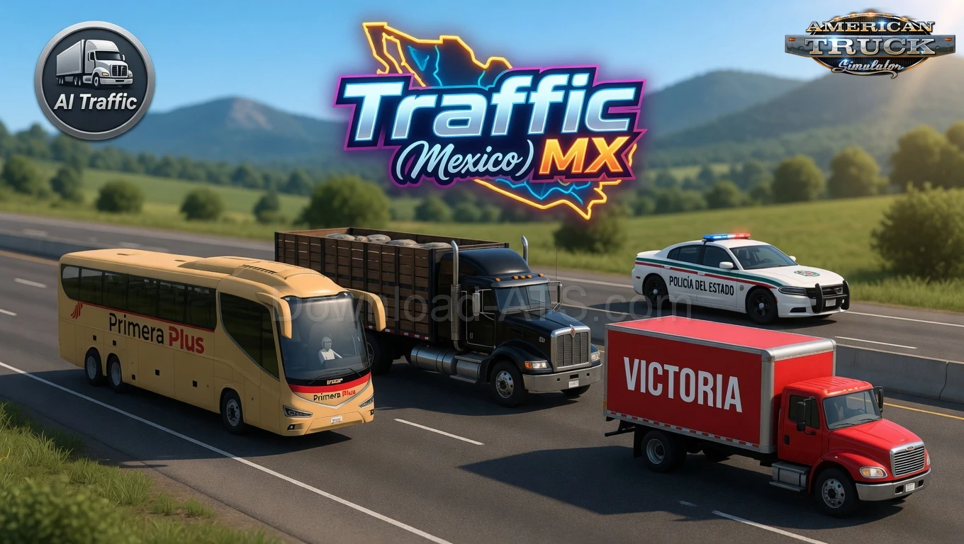 Traffic MX (Mexic) for Reforma Map v3.3 (1.59.x) for ATS